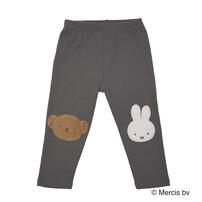 ミッフィーアップリケレギンス グレー×80cm ベビーザらス限定