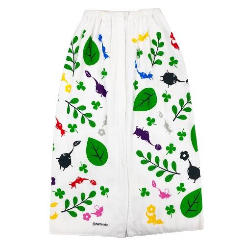 ピクミン 総柄 ラップタオル 80cm