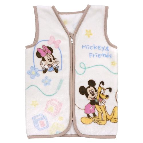 プレミアムベビースリーパー ミッキー アイボリー 40×56cm