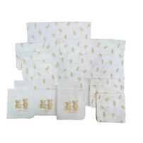 入浴ガーゼセット 10枚組 くま×はちみつ ベビーザらス限定