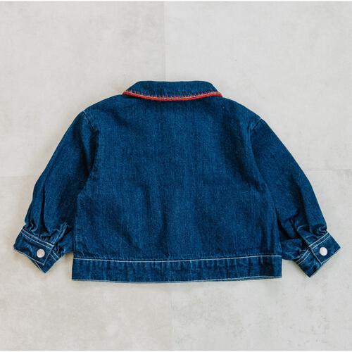 【FirstCloset×mioさん】デニムジャケット ネイビー×95cm