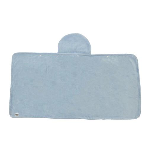 湯上がりタオル ペンギン ブルー