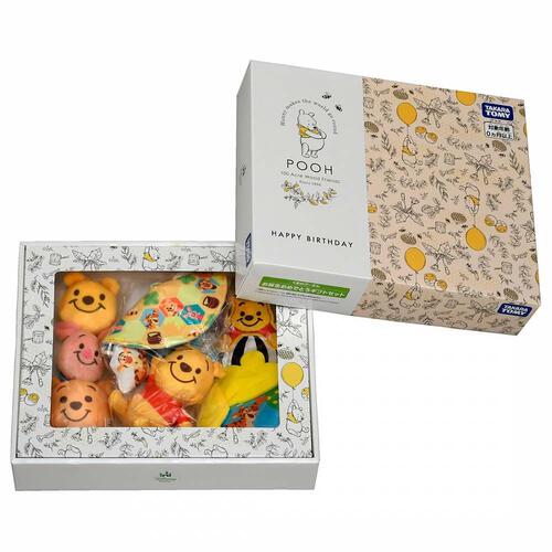 タカラトミー お誕生おめでとうギフトセット くまのプーさん 【出産祝い 誕生日 メモリアルグッズ ディズニー 0歳～】