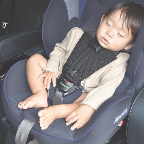 Rebalo（リバロ） チャイルドシート抜け出し防止パッド ブラック 【チャイルドシートアクセサリー】