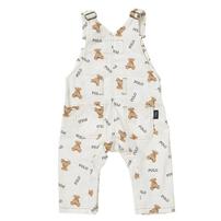 POLO BCS サロペットパンツ オフホワイト×80cmベビーザらス限定