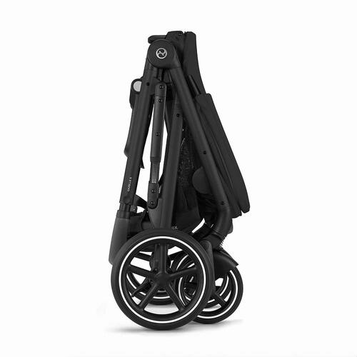 cybex サイベックス  ガゼルS (ムーンブラック) A型ベビーカー 2人乗り対応 大容量収納 トラベルシステム対応 1カ月～4歳頃対応 メーカー直送品