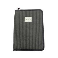ヌビ マルチケース 無地 チャコール