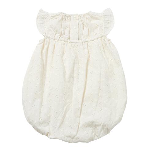 POLO BCS 袖フリルロンパース ホワイト&times;70cm ベビーザらス限定