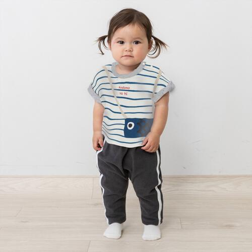 半袖Tシャツ こいのぼり サコッシュ風 イベント 80-90cm ベビーザらス限定