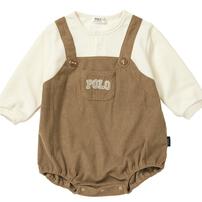 POLO BCS カットコールボディスーツ モカチャ×80cm ベビーザらス限定