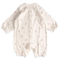 日本製ちびオール スムス 花柄 ナチュラル×50-60cm ベビーザらス限定