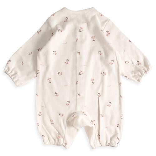 日本製ちびオール スムス 花柄 ナチュラル×50-60cm ベビーザらス限定