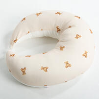 POLO BCS エステルストレッチ天竺 総柄 授乳クッション ベージュ 30×100cm ベビーザらス限定