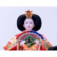 【雛人形】ケース飾り 五人飾り「雪輪に春うらら六角アクリル」  (322262)ひな人形 おしゃれ トイザらス・ベビーザらス限定【メーカー直送】