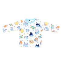 ANPANMAN アンパンマン あったかフリースパジャマ 総柄 サックス×95cm