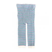 レギンス カラフルボーダー ブルー×95cm ベビーザらス限定