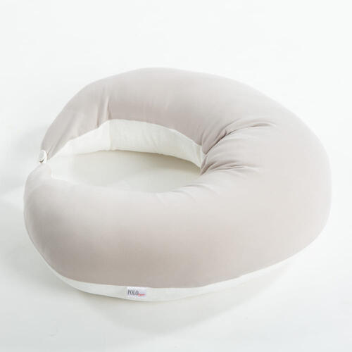 POLO BCS エステルストレッチ天竺 無地 授乳クッション ベージュ 30×100cm ベビーザらス限定