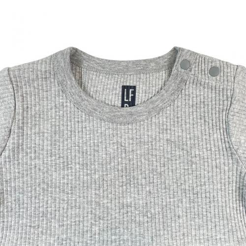 ローリーズファームベビー ふんわりボディスーツ(グレー×70cm) ベビーザらス限定