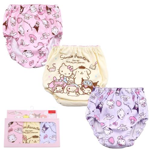 サンリオキャラクターズ 3枚組ショーツ(ピンク×100cm) ベビーザらス限定