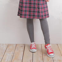 らくちんパンツ 10分丈（グレー×M）