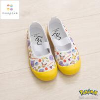 monpoke モンポケ 上履き イエロー&times;17cm 