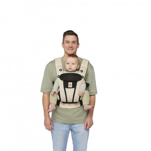 Ergobaby エルゴベビー OMNI Breeze (ブラック&ベージュカラーブロック 