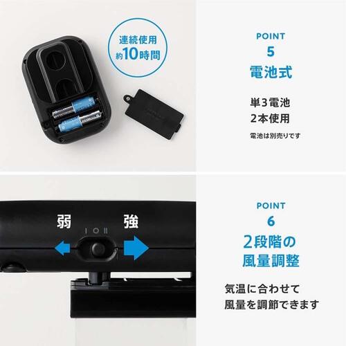 ダッドウェイ ベビーホッパー ベビーカー＆ベビーキャリア用 ポータブル扇風機／ベージュ 【ベビーカーアクセサリー 抱っこひもアクセサリー 熱中症予防 保冷ひんやりグッズ】