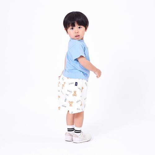 POLO BCS 半袖ポケットＴシャツ サックス&times;90cm  ベビーザらス限定 赤ちゃん 出産準備 出産祝い ベビー服 子供服