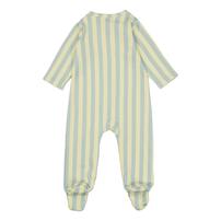 【FirstCloset×mioさん】 長袖ファスナーオール 足付き 裏毛 イエロー×70cmベビーザらス限定