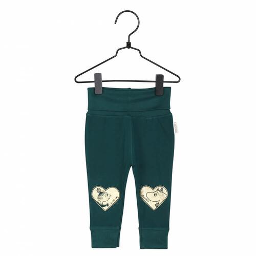 MOOMIN ムーミン パンツ グリーン 80 (グリーン×80cm)