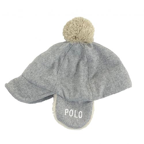 POLOBCS ボンテンキャップ グレー×48cm ベビーザらス限定