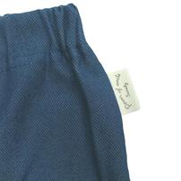モンキーパンツ デニムニット ネイビー&times;70cm