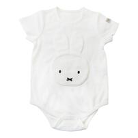 miffy ミッフィー 半袖ボディスーツ パイル ホワイト&times;80cm ベビーザらス限定