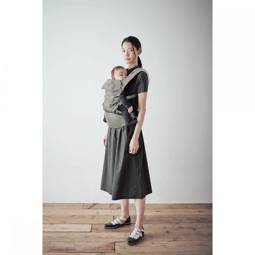 エールベベ ベビーキャリア スリー qd キューディー 抱っこ紐 だっこひも  3WAY 対面抱き 前向き抱き おんぶ 新生児から使える