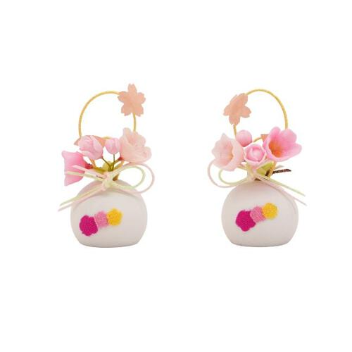 【雛人形】木目込みケース飾り 五人飾り「ひなまり」  (337204) ひな人形 おしゃれ コンパクト トイザらス・ベビーザらス限定【メーカー直送】