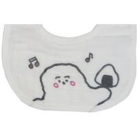 シナぷしゅ スタイ2枚組 オニギリ柄(ホワイト×フリー) ベビーザらス限定