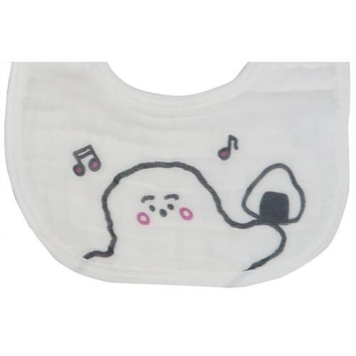 シナぷしゅ スタイ2枚組 オニギリ柄(ホワイト×フリー) ベビーザらス限定