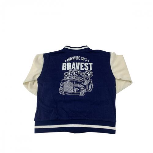 ベビーザらス限定　パウ･パトロール 裏毛スタジャン(ネイビー&times;110cm)