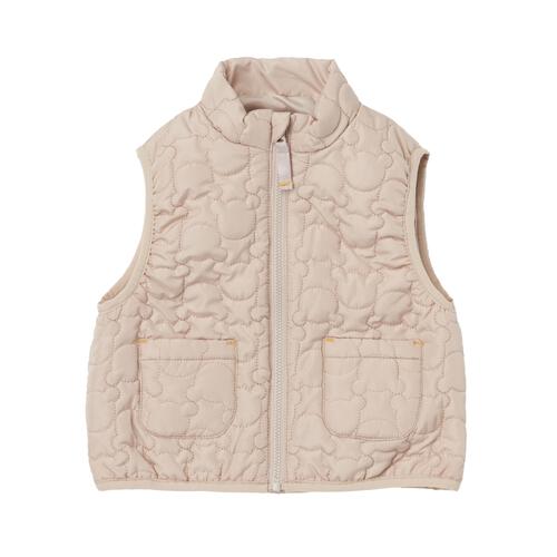 RAT-A-TATR ベスト クマ柄キルト ベージュ×80cm ベビーザらス限定