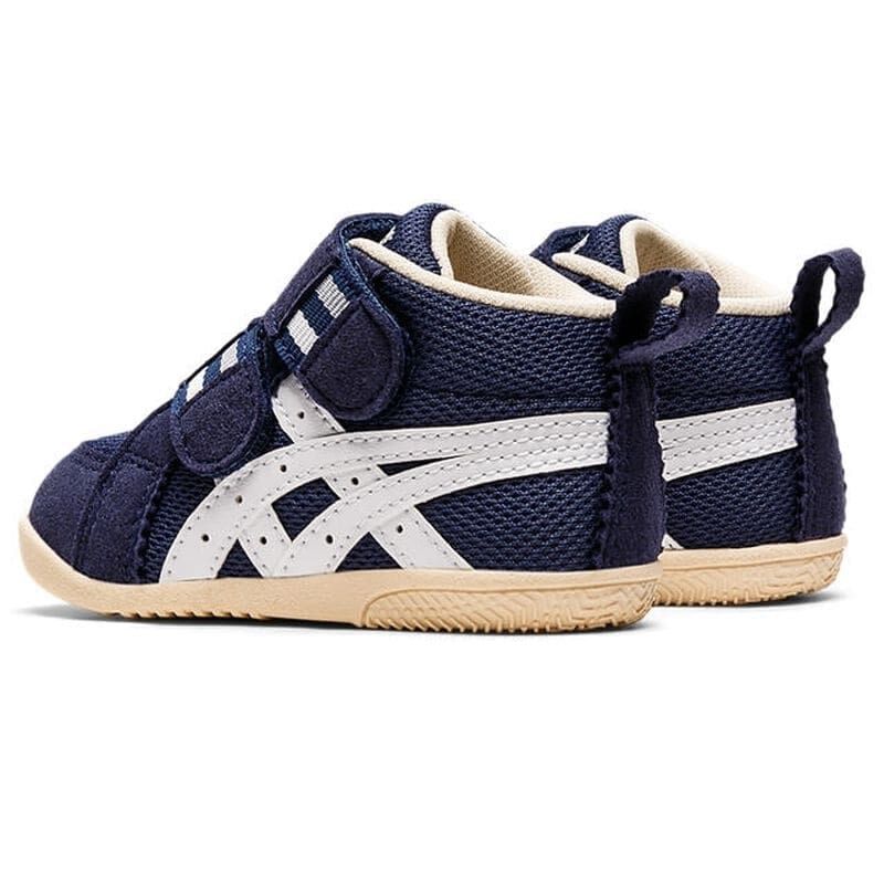 アシックス スクスク アミュレファースト MS (NAVY/WHITE×11.5cm