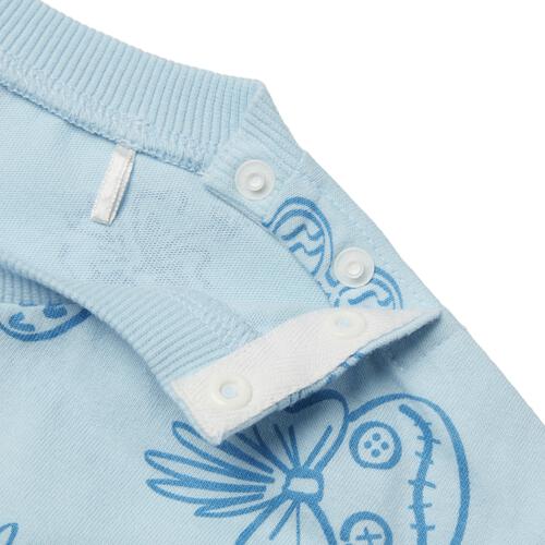 Disney  ディズニー 半袖ボディスーツ ドッカン サガラ スティッチ サックス&times;70cm ベビーザらス限定 赤ちゃん 出産準備 出産祝い ベビー服 子供服