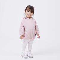 POLO BCS レギンス付フードロンパース ピンク×80cm ベビーザらス限定
