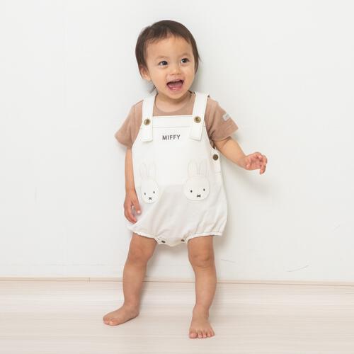 miffy ミッフィー サロペット デニムニット ベビーザらス限定