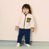 Champion チャンピオン ボアジャケット ナチュラル×80cmベビーザらス限定