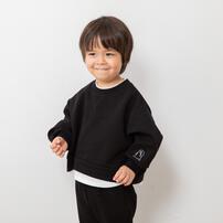 【Babies&ldquo;R&rdquo;Us&times;】機能性おばけ ドライスウェット トレーナー ブラック&times;80cm