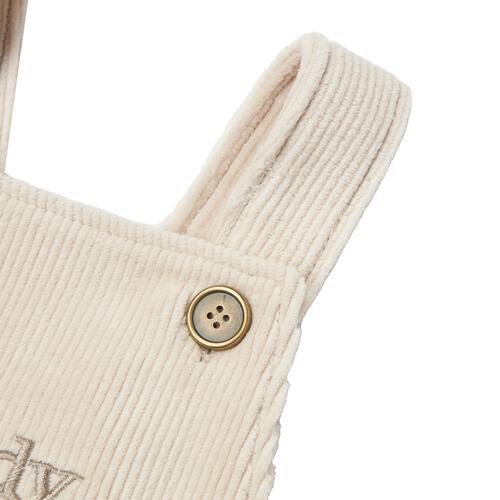 BUDDYLEE オーバーオール ニットコール ベージュ×80cm ベビーザらス限定