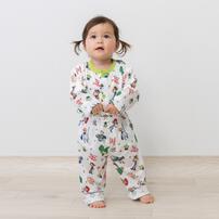 ディズニー 長袖前開きパジャマ＋半袖Ｔシャツセット トイストーリー ホワイト&times;100cm ベビーザらス限定