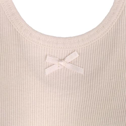 2枚組みえない袖なしシャツ肌着 テレコ ピンク&times;80cm ベビーザらス限定