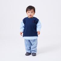 POLO BCS シャツベスト ネイビー&times;90cm ベビーザらス限定