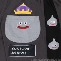 ドラクエベビー＆キッズ ハーフパンツ メタルキング(グレー&times;80cm)